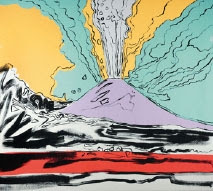 fondazione mazzotta di milano: un altro esempio di vesuvius di warhol