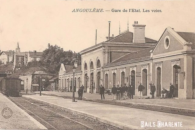 Angoulême, gare de l'Etat