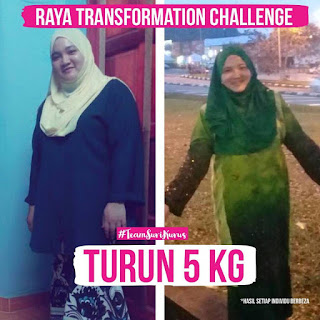 Testimoni Kurus dengan Herbalife Terkini 2018 : EDISI KURUS SEBELUM RAYA