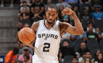 Kawhi Leonard Strong arm