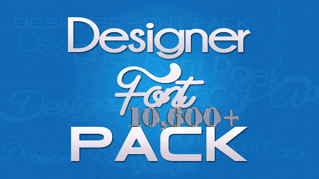 10,600+ English Fonts Mega Pack Free Download