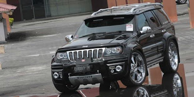 SPESIFIKASI Jeep Grand  Cherokee SPESIFIKASI MODIFIKASI  MOBIL