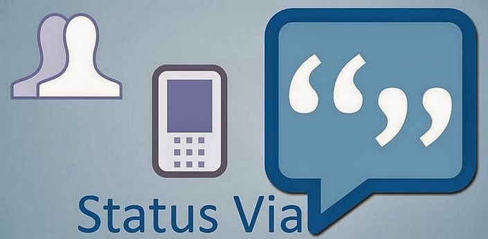 update status facebook via apa saja, Update Satus Facebook Via, cara update status melalui,  update status lucu, update status via bb, update status via android, update status keren gokil, update status unik