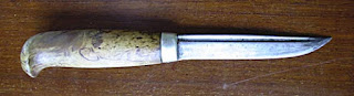 Fin yapımı puukko bıçağı