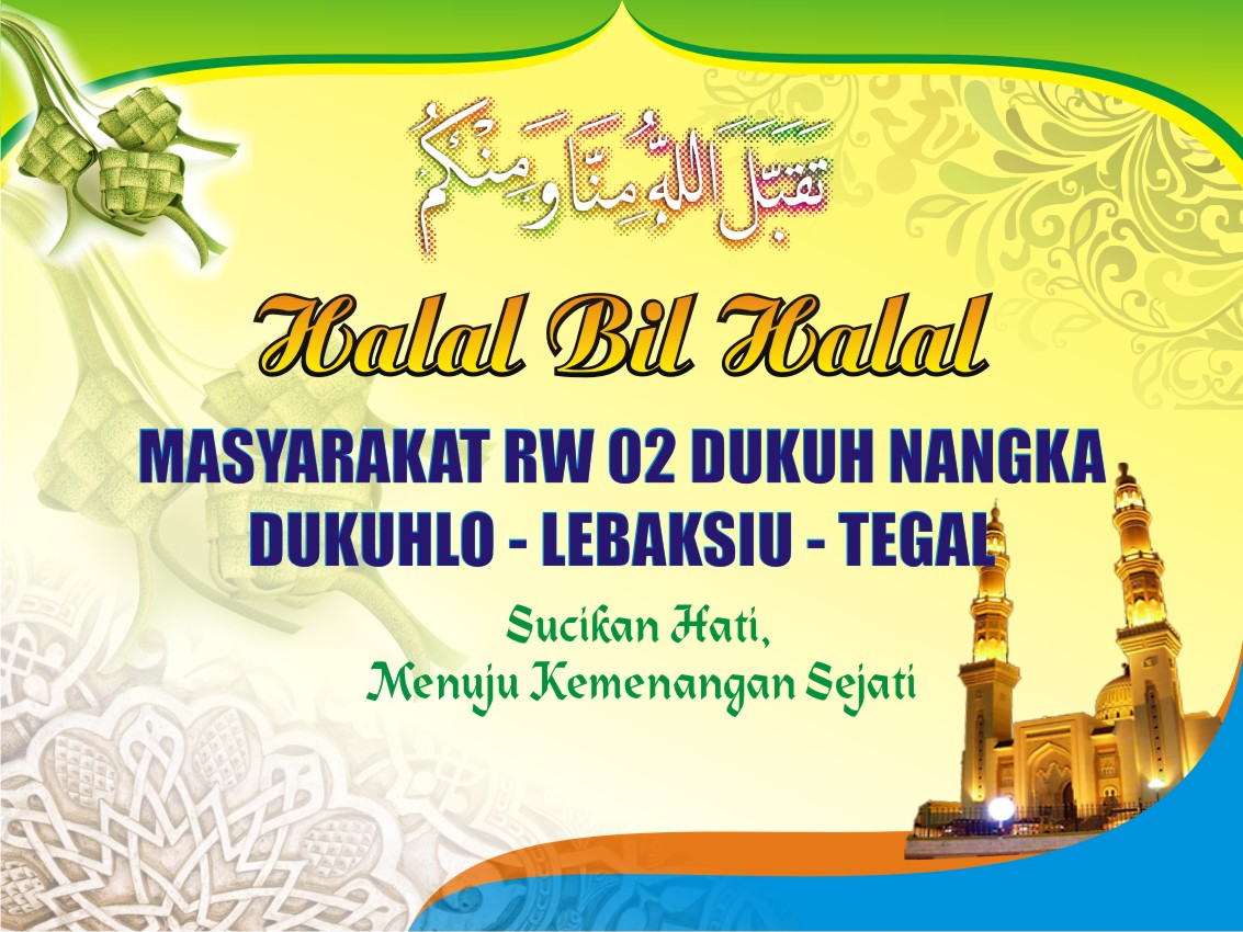 5 Contoh Banner Halal Bihalal yang Menarik Contoh Banner