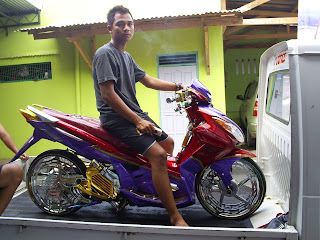 Modifikasi Motor Yamaha Nouvo