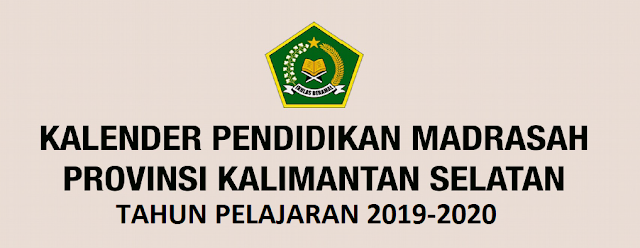 KALENDER PENDIDIKAN MADRASAH