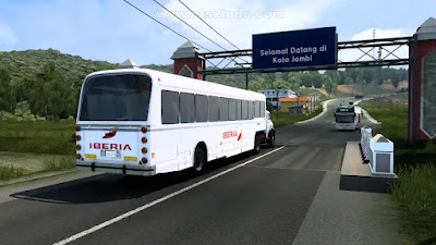 Mod Trailer Bus Bandara ETS2 1.47