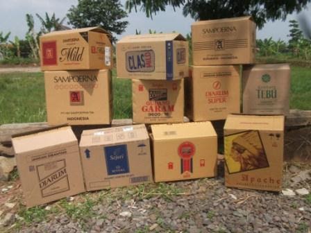 Kardus Bekas Rokok Jual Kardus Bekas Bungkus Rokok