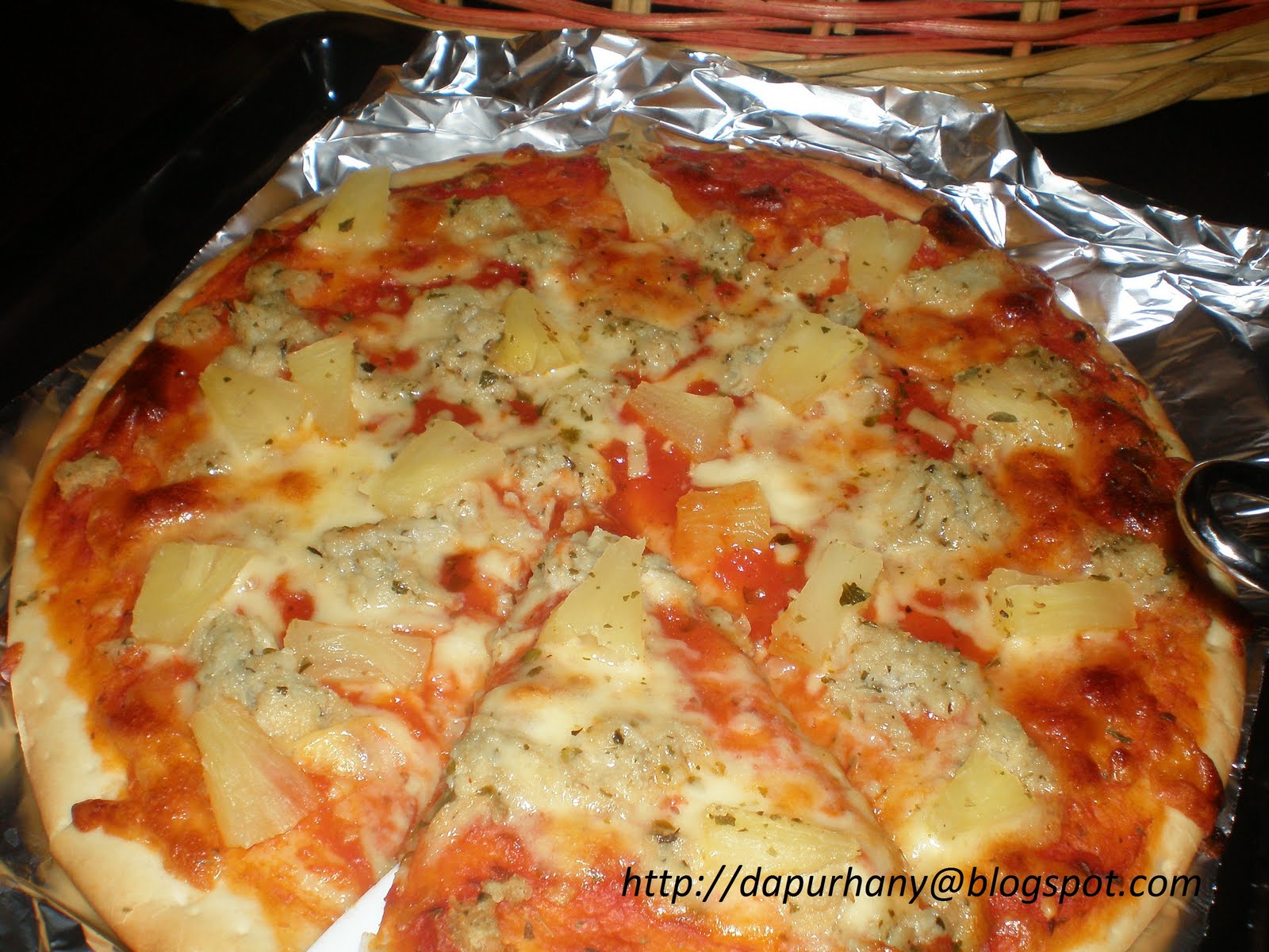 Dapur Hany: Masakan Italiano Hawaiian Pizza