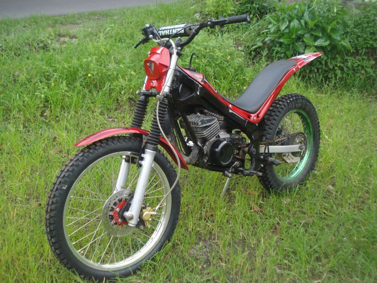 Pin Motor trail modifikasi byson rx king on Pinterest