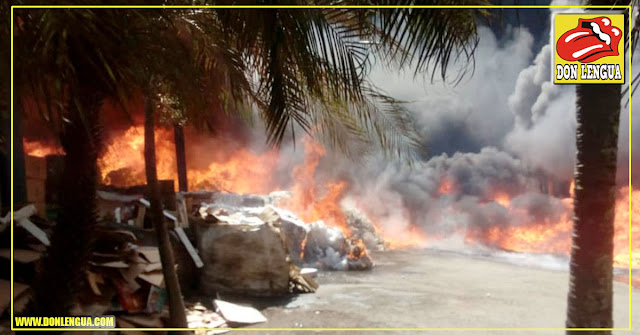 Los vecinos tuvieron que apagar un incendio en Guarenas porque no tienen bomberos