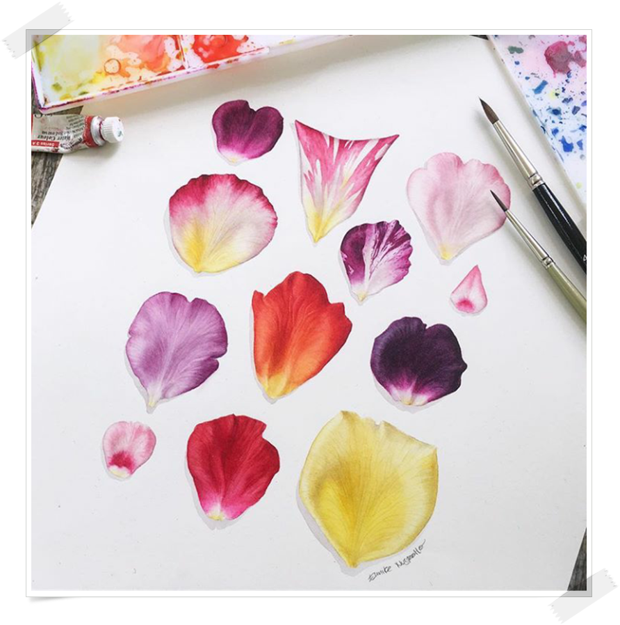 Instagram Crush Botanical Watercolor Demilestari
