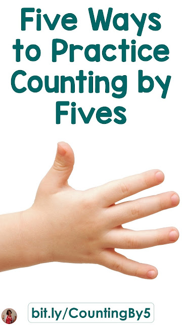 Five Ways to Practice Counting by Fives: Here are several ideas to help students practice skip counting!