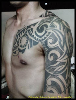 Polynesian Tattoos and Tattoo Designs - Polynesian Tattoo Art and American Interpretation