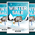 Winter Sale Poster Design in | Photoshop 2021 Tutorial |