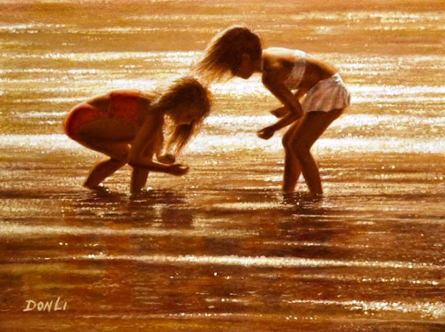 Amazing children painting by Don Li