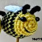 ABEJA, BEE, AMIGURUMI, PATRON, PATTERN