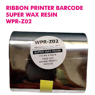 Ribbon Printer Barcode Wax Resin