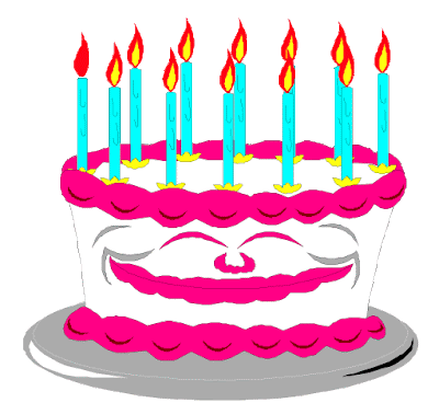 august birthday clipart 