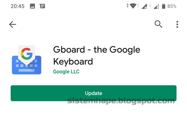 Cara mengatasi Keyboard android tidak muncul