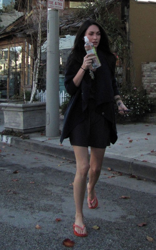 Megan Fox on Robertson Blvd. in Beverly Hills