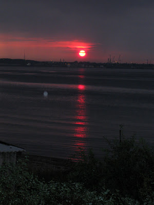 Summer house sunset - Strib, Danmark