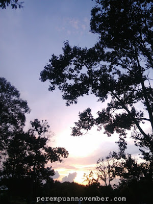 magic hour in Lubukpakam fruit garden