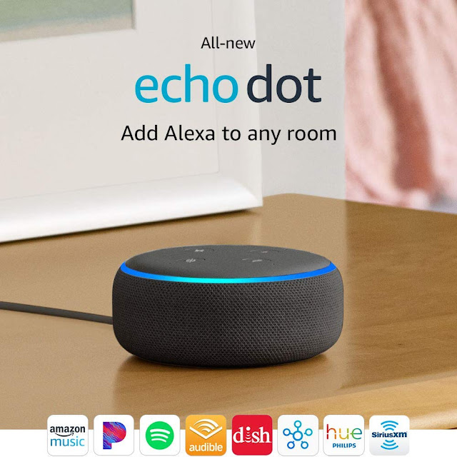 New Amazon Echo Dot 3