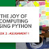   The Joy of Computing using Python Week 2 Assignment 1 | NPTEL |  [ Jan 2024 ]