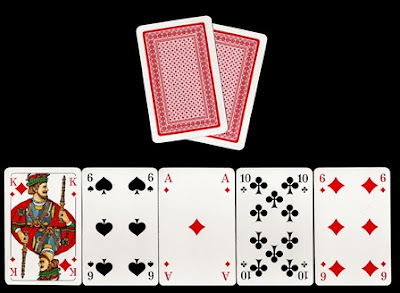Kembangan bilyet Remi yang diimplementasikan bernilai gim Poker Online