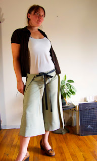 wrap pants sewing tutorial