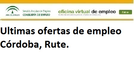 Córdoba, Rute. Lanzadera de Empleo Virtual