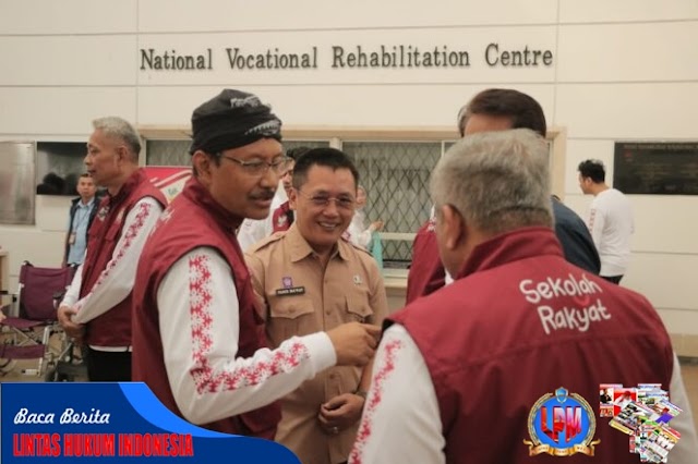 Kadinsos Kab.Bogor Farid Ma’rup Ikut Beri Edukasi Kepada Siswa: Agar Nyaman di Sekolah Rakyat