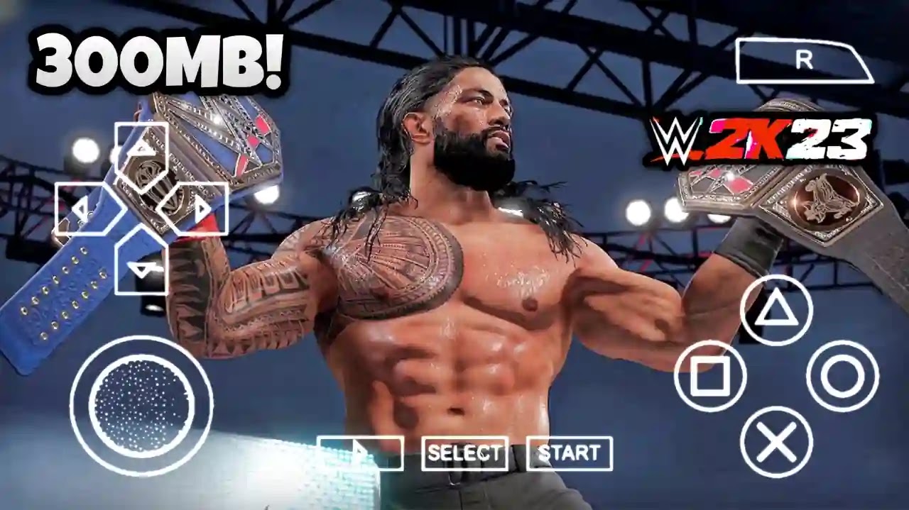 100MB] PLAY WWE 2K22 ON PPSSPP, ANDROID & IOS