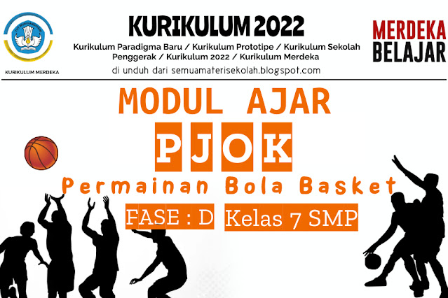 Modul Ajar PJOK Permainan Bola Basket Fase D Kelas 7 SMP Kurikulum 2022