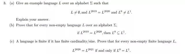 ChemistryExplain “#302 Give an example language L over in Computer science, Ba computer science, Berkeley computer science, Computer science associate