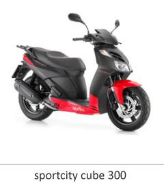 Aprilia SPORTCITY CUBE 300 specification