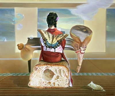 "The metamorphosis" de Nguyen Dinh Dang (oil in canvas, 2008)