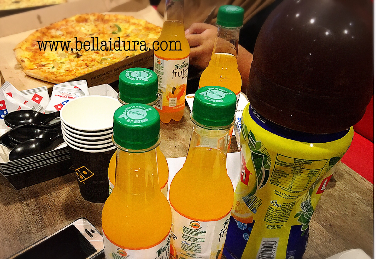 RESEPI PIZZA TERSEDAP DOMINO'S - Bella Idura