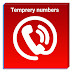 free Temprery numbers for sms received - for android app