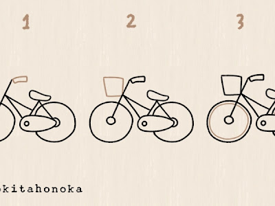 [ベスト] 可愛い 自転車 イラスト かわいい 175362
