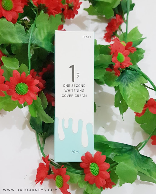 [Review] TIAM One Second Whitening Cover Cream