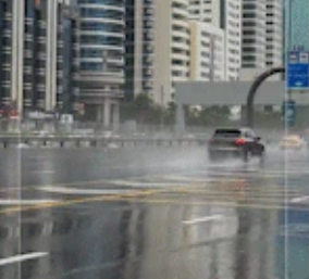  Flights are affected, heavy rain falls again in Dubai, and waterlogged Abu Dhabi