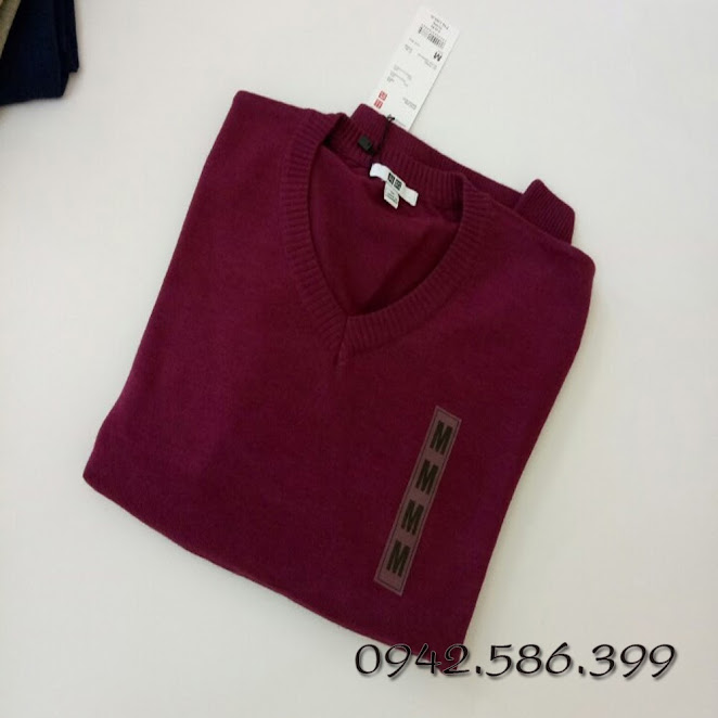Áo len lông cừu nam uniqlo  Kiểu dáng đẹp và thanh lịch