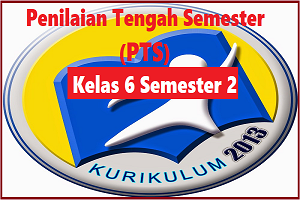 Download Soal PTS/UTS Kelas 6 Semester 2 K13 Revisi TP 2019/2020