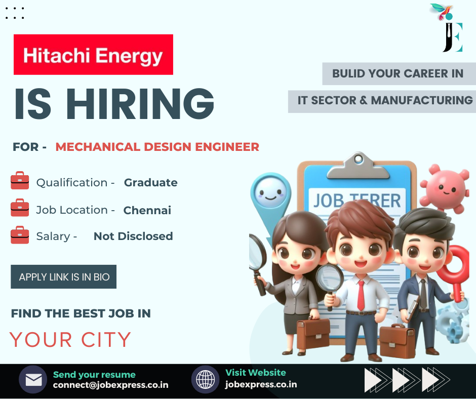 Hitachi Energy off Campus Drive 2024, Qualification, Salary Details, Job in Chennai