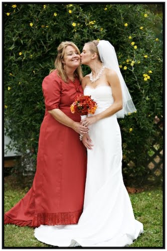 custom mother in law dress - complements bride's dress