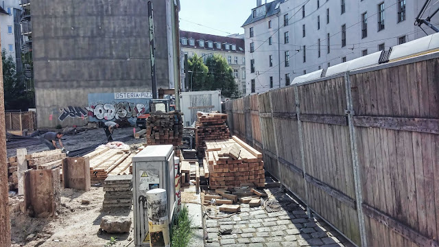 Baustelle Fundamentarbeiten, Große Präsidentenstraße 7, 10178 Berlin, 28.04.2014