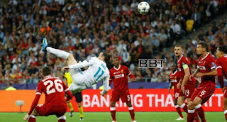 Gol Salto Bale Ke Gawang Liverpool